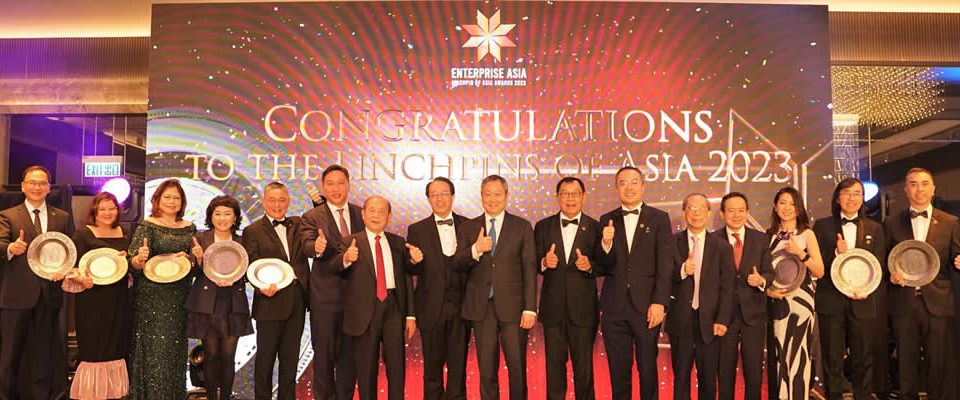 Top Industry Leaders Honored At The Enterprise Asia Linchpin Of Asia Awards 2023